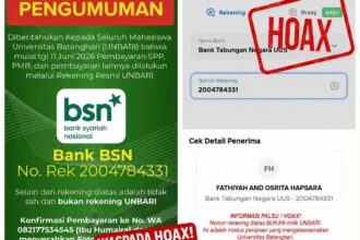 Hati-Hati! Beredar Imbauan Pembayaran SPP Tidak Resmi di UNBARI, Pj. Rektor Tegaskan Rekening Resmi Universitas 6520e30c c849 4e23 94ca 189cb76c9d16